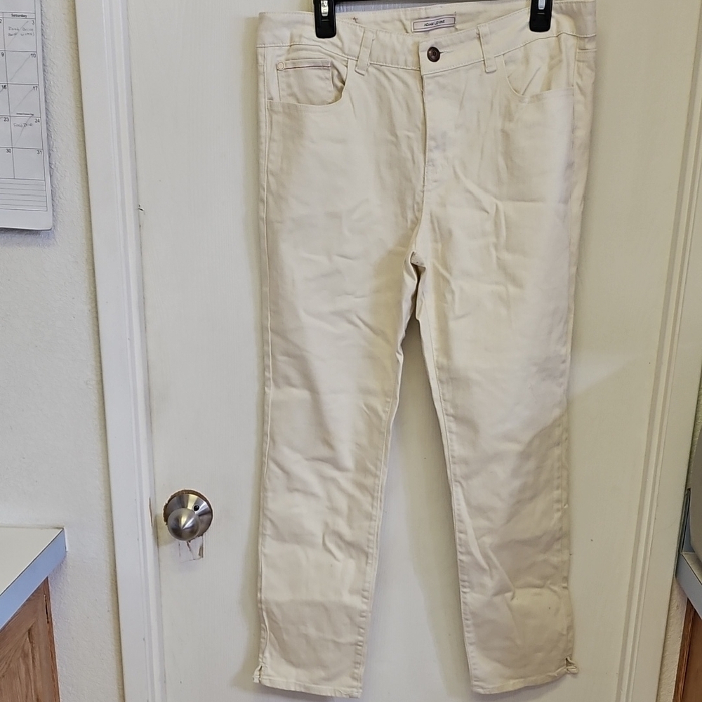 Adam Levine Collection Cream Women Jeans